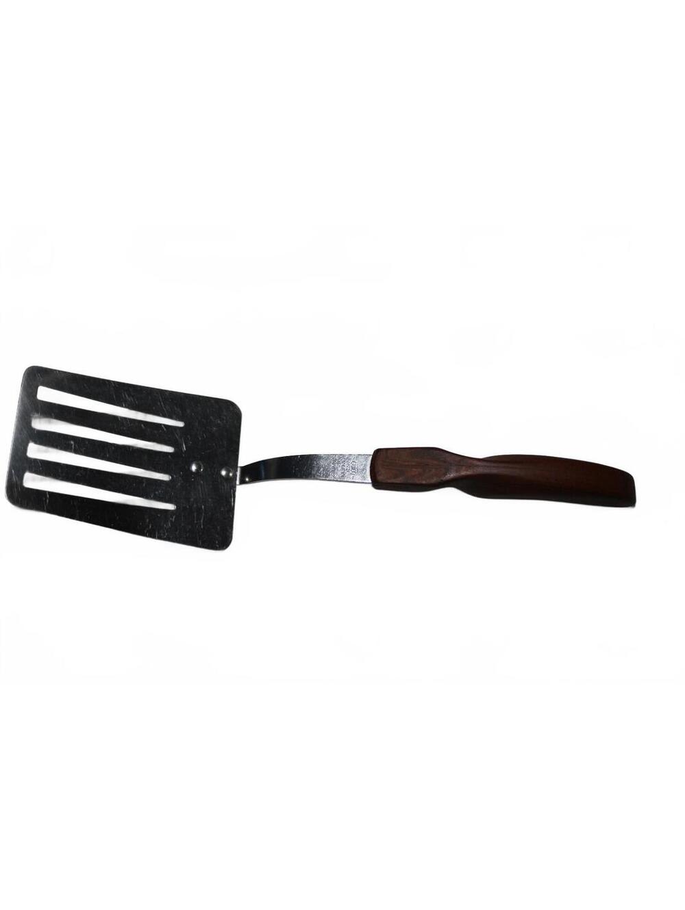 CUTCO No 16 Vintage Slotted Spatula Turner Classic Brown Thermo Resin Handle